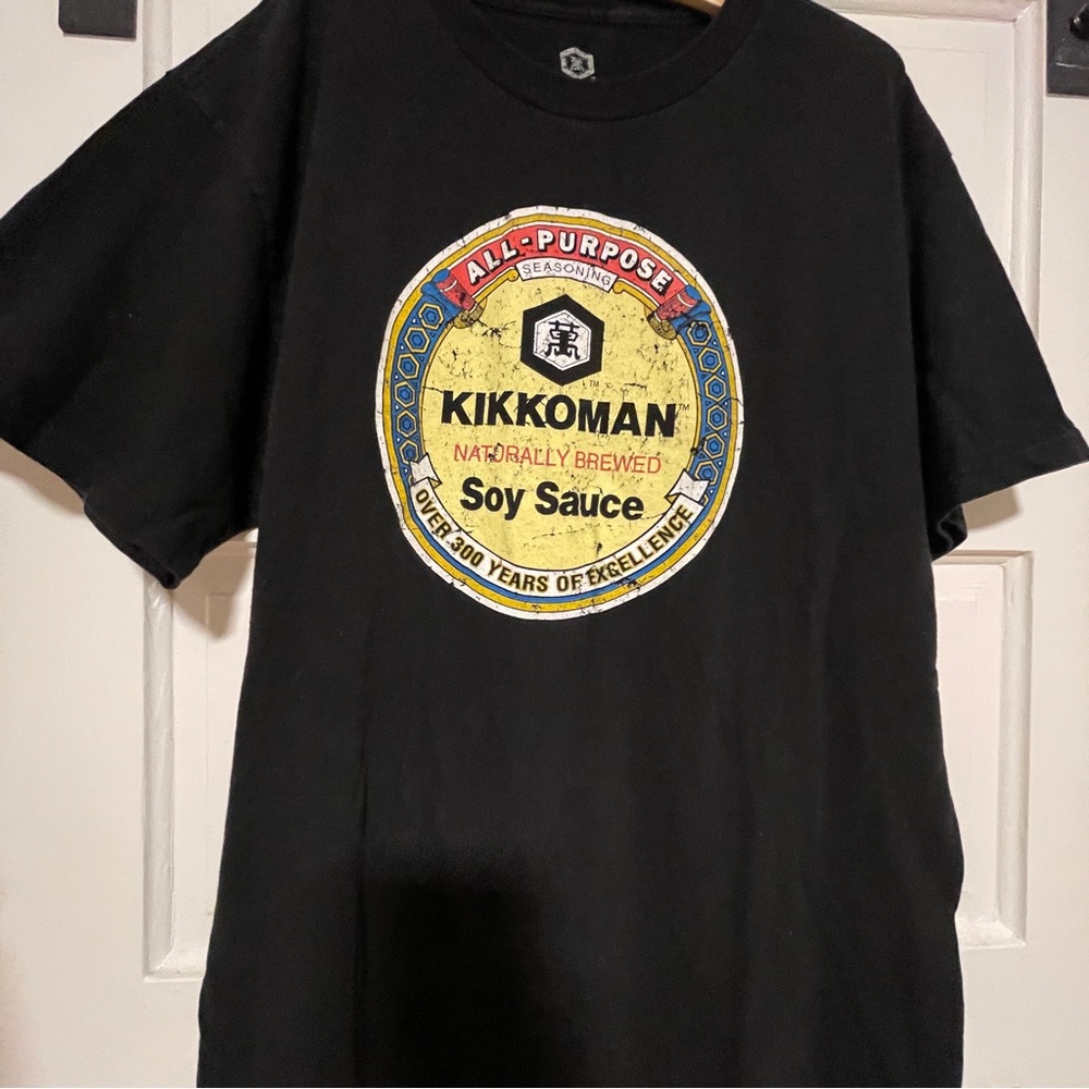Soy Sauce Kikkoman Offical Branded Tee